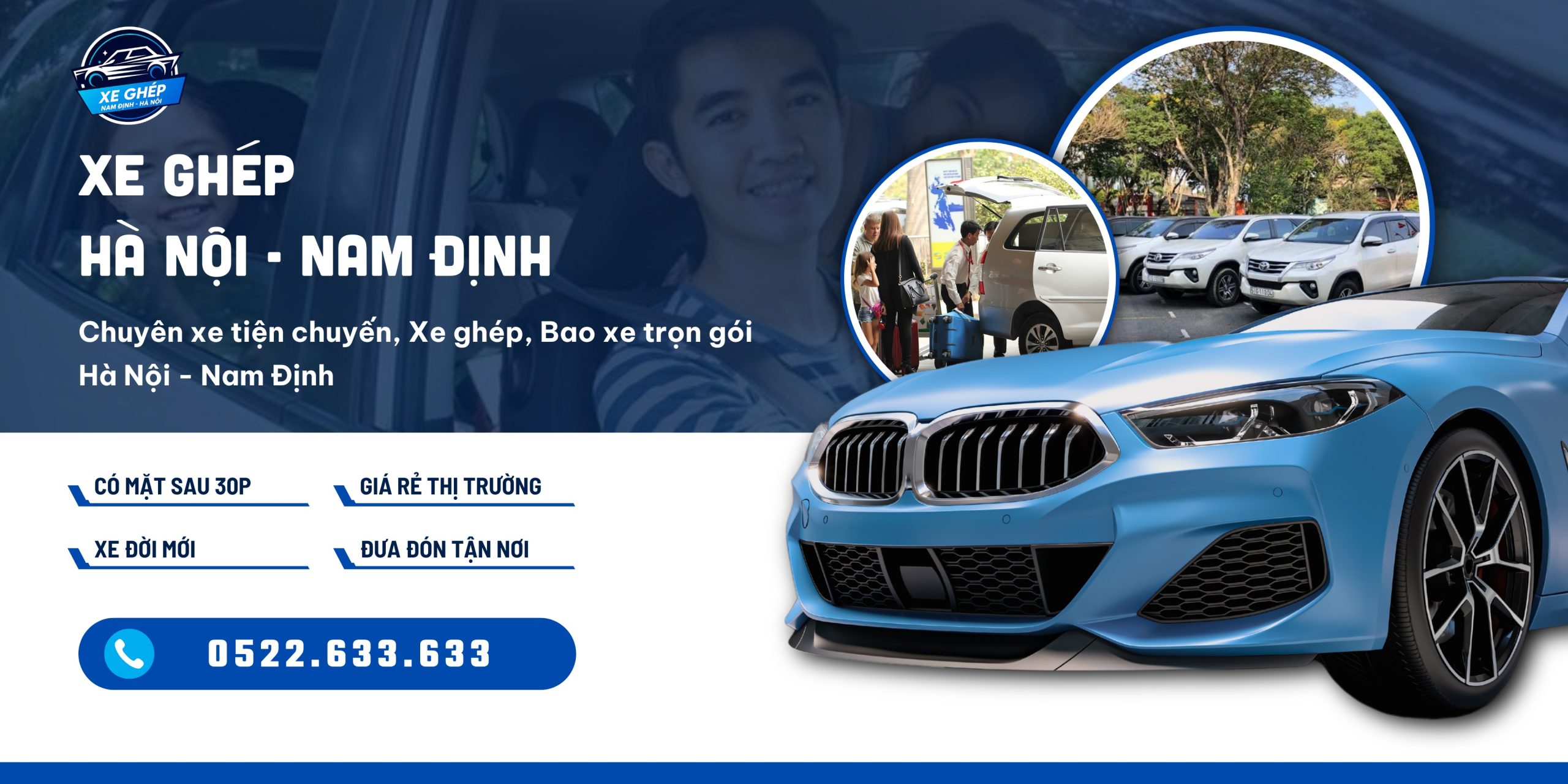 Xe ghép Hà Nội - Nam Định