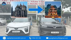 Xe ghép Nghĩa Hưng đi Hà Nội – Nội Bài đón trả tận nơi